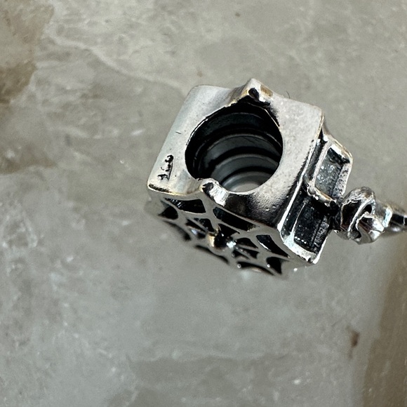 Vintage, Sterling Silver, Retired Chamilia Charm, Rare Spider Web Charm - Picture 5 of 5